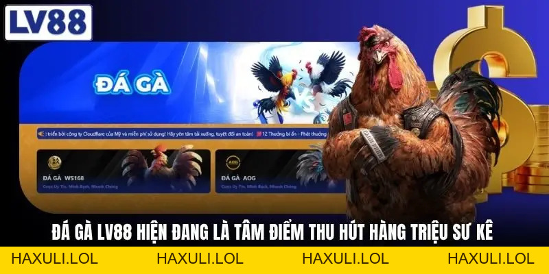 Đá gà LV88 - Xem Trực Tiếp 4K Và Nhận Thưởng 88 Triệu Đồng 